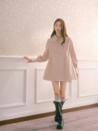 Princess-Style Wide-Swing Pleated Jacket【s0000014337】