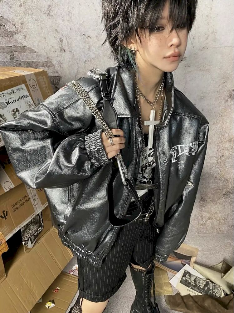 Metallic Coated CD Jacket【s0000010872】