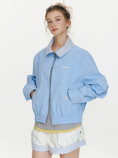 Youthful Melody Plaid Patchwork Coat【s0000015682】