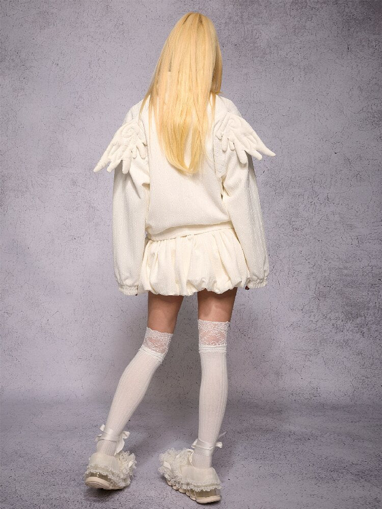 Knit Patchwork Rhinestone Jacket【s0000019148】