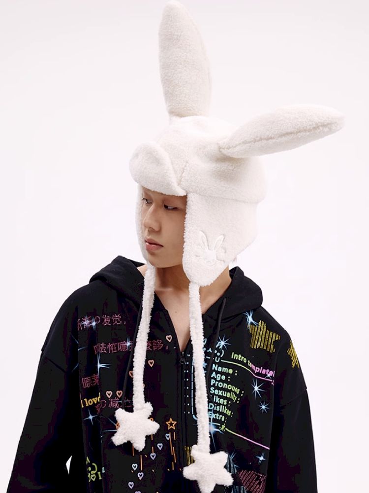 BUNNY EARS PILOT HAT [S0000010513]