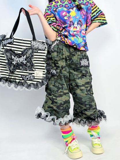 Rainbow striped leggings socks【s0000013298】