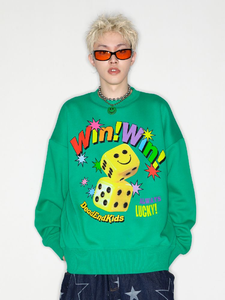 Smiley Dice American Tide Sweatshirt [S0000010264]