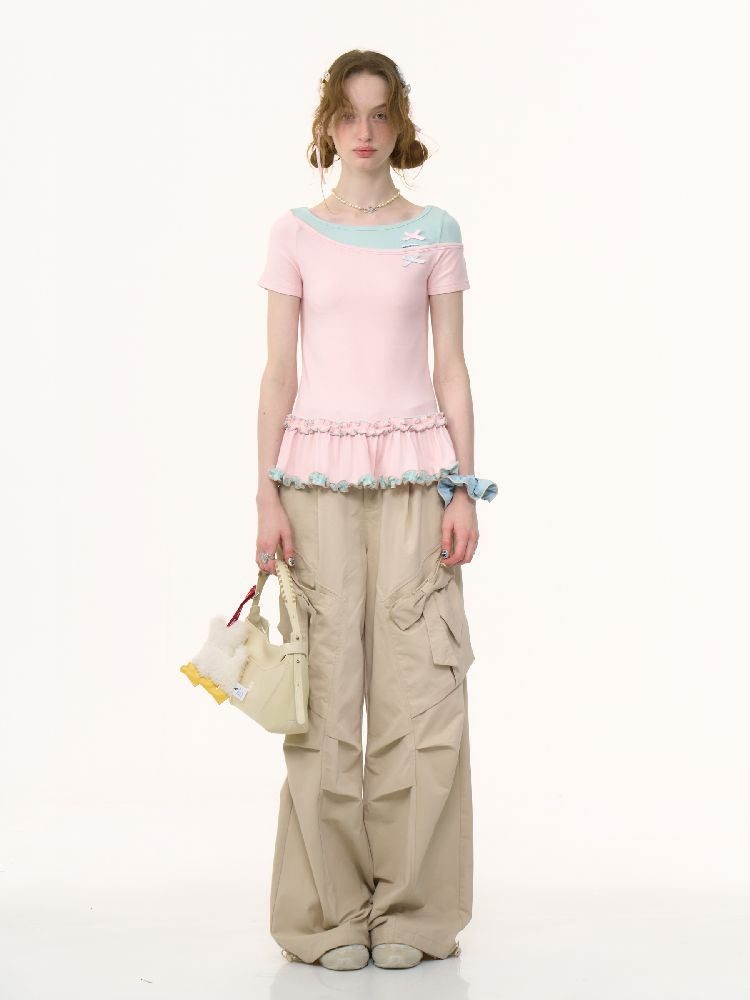 Straight Wide-leg Casual Pants【s0000012240】