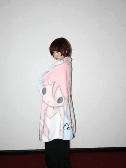 Fall Flannel Nap Blanket【s0000018665】