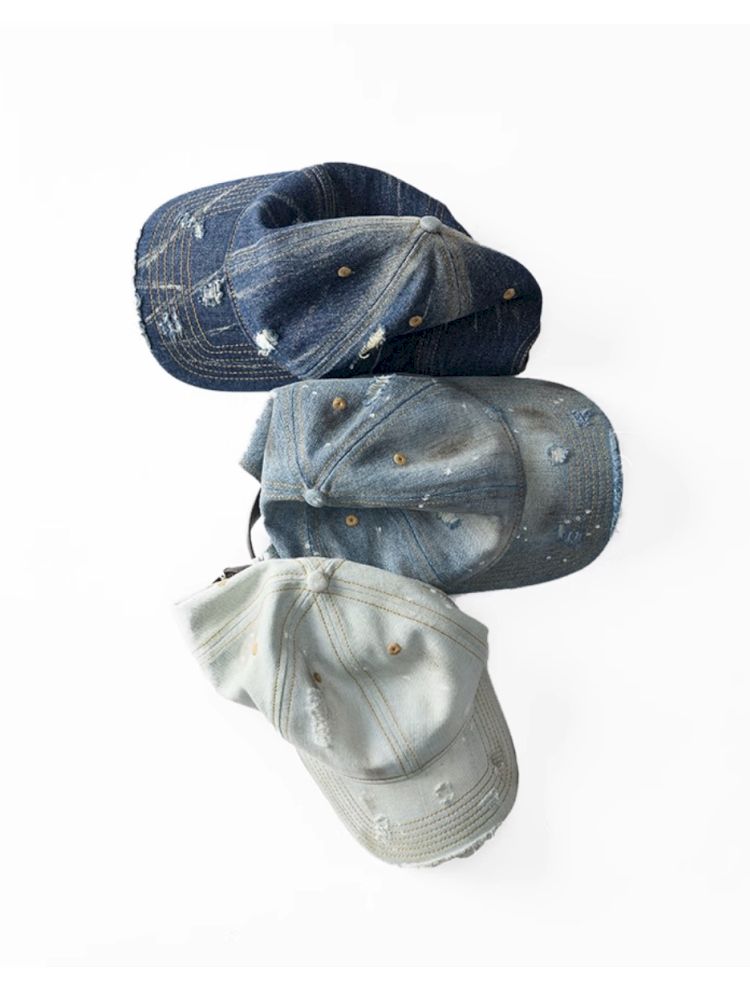 Classic Washed Cowboy Baseball Cap【s0000012395】