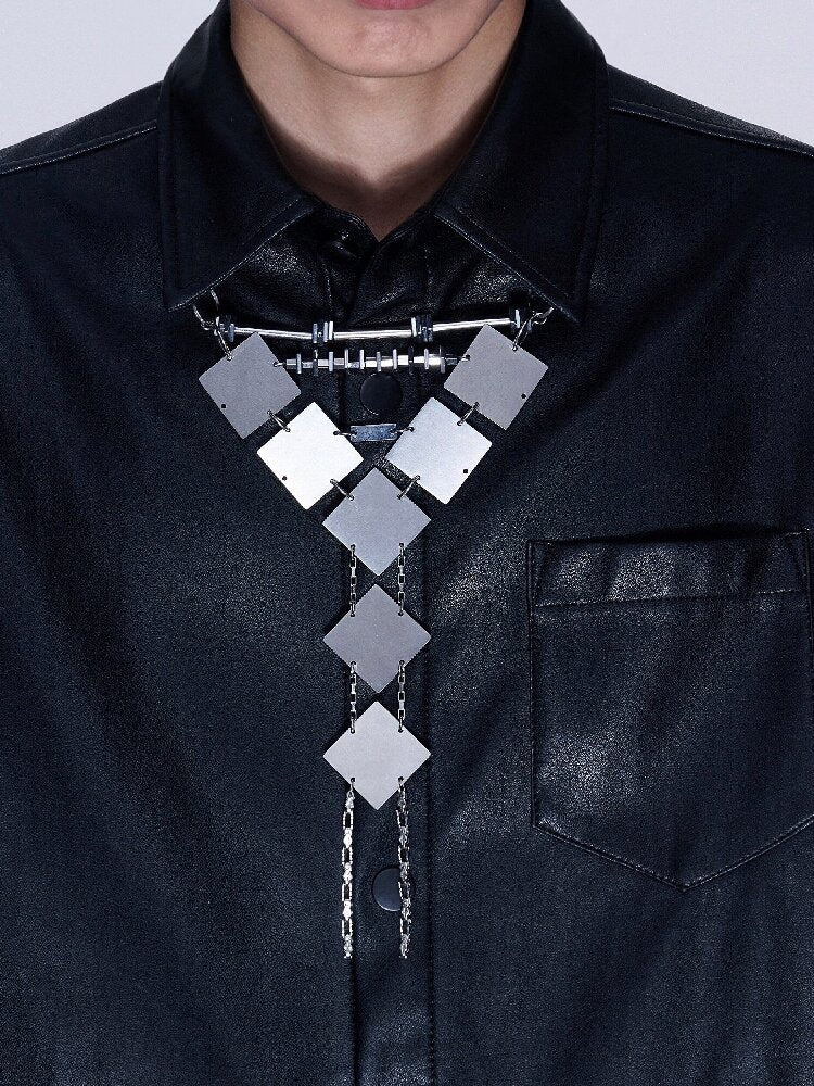 RoboCop Punk Trendy Body Chain Tie【s0000018826】