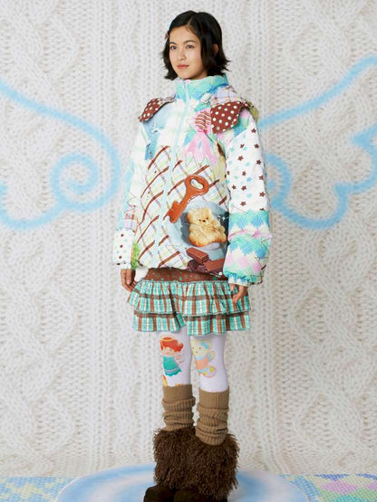 Original Cute Hooded Down Jacket【s0000014849】