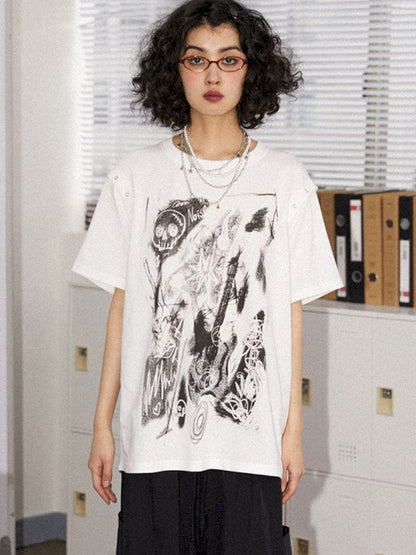 Removal Short Sleeve Tee【s0000008841】