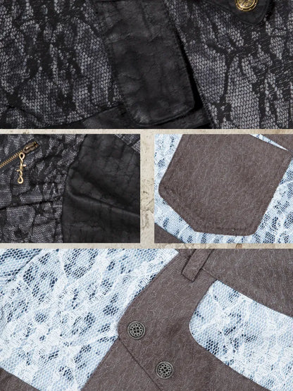 Layered Coolness Loose Leather Leggings【s0000014132】