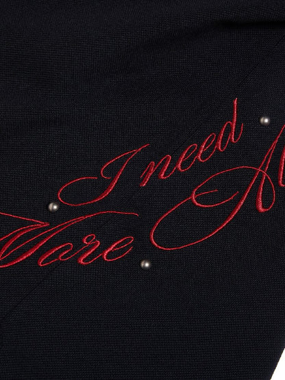 Blazing Soul Embroidered Polo Shirt【s0000016974】