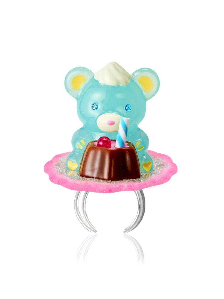 Pudding Bear Resin Colorful Earrings【s0000013353】