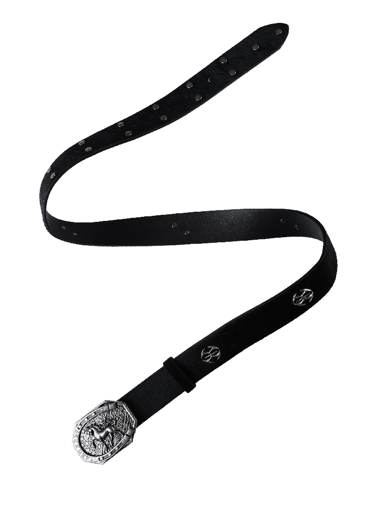 Old Top Layer Cowhide Rivet Belt【s0000016697】