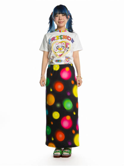 Stretchy Casual Halter Long Skirt【s0000013522】