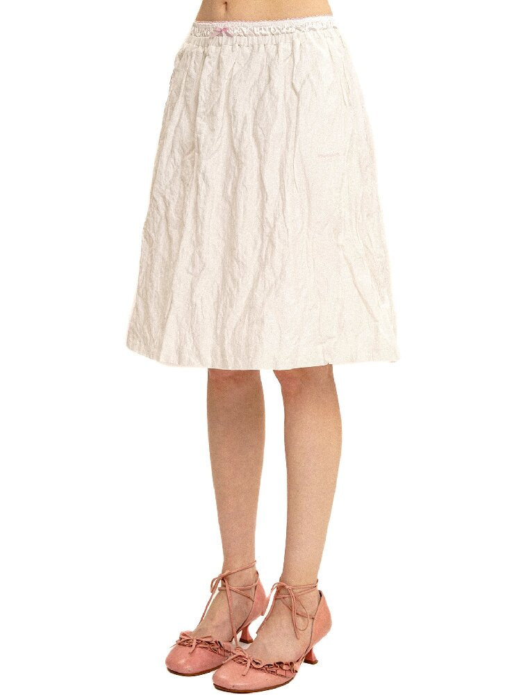 Wire Pleated Spaghetti Skirt Set【s0000017410】