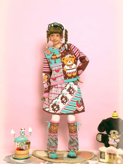 Vintage-Style Knit Cardigan【s0000014517】