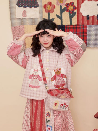 DOLL COLLAR COTTON JACKET [S0000010897]