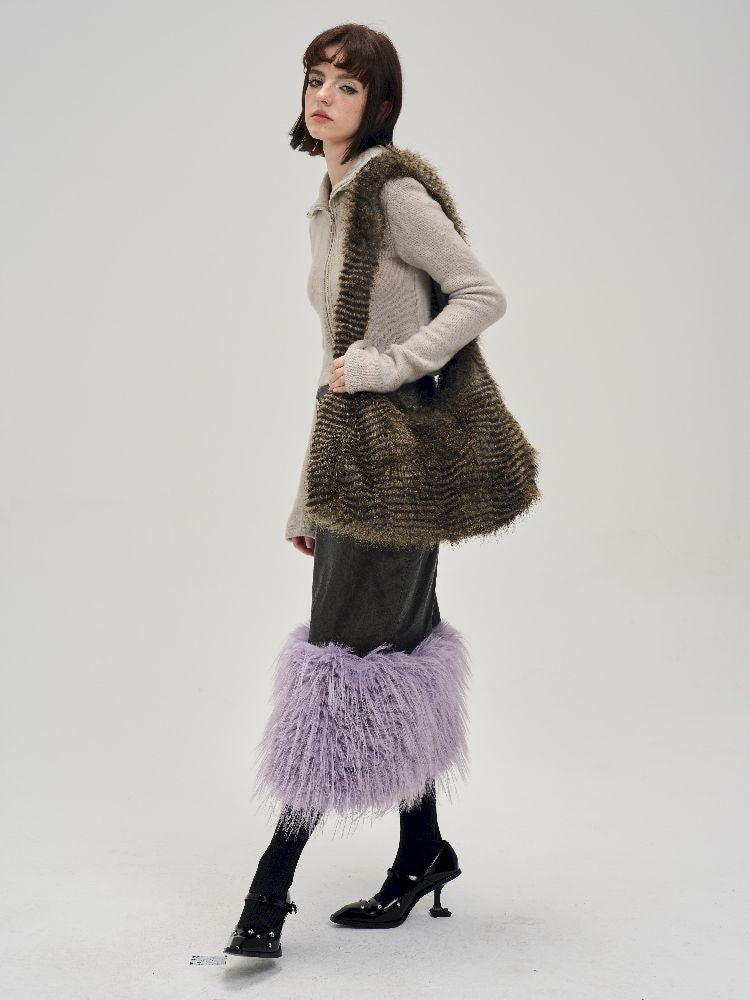 Removable long half-skirt【s0000005289】