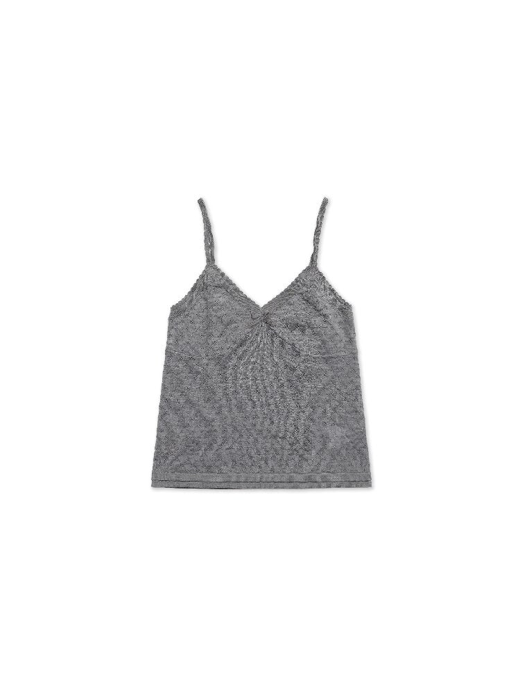 Breathable Lace Knit Top Skirt Set【s0000017442】