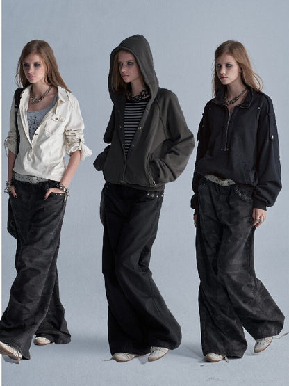 Two Color Camouflage Workwear Pants【s0000018465】
