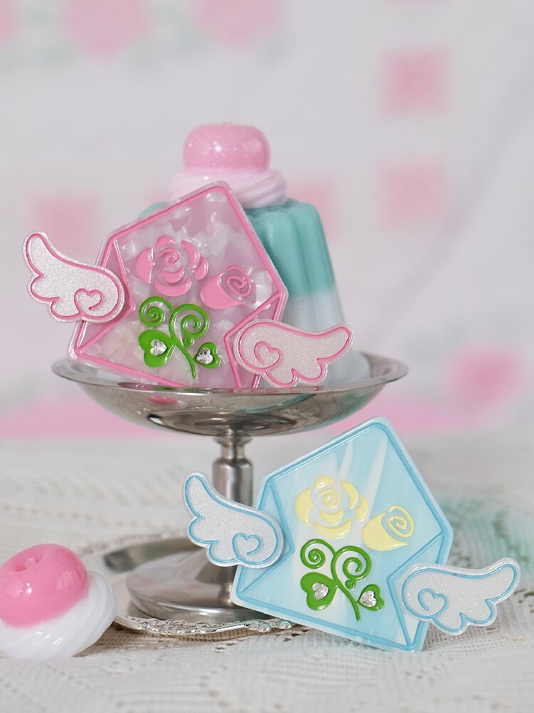 Love Letter Envelope Hair Clip【s0000017464】