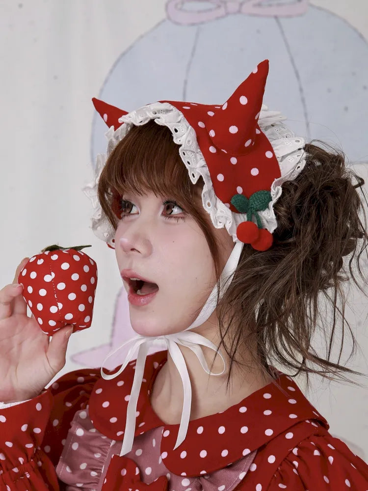 Retro Cute Devil Headband【s0000014107】