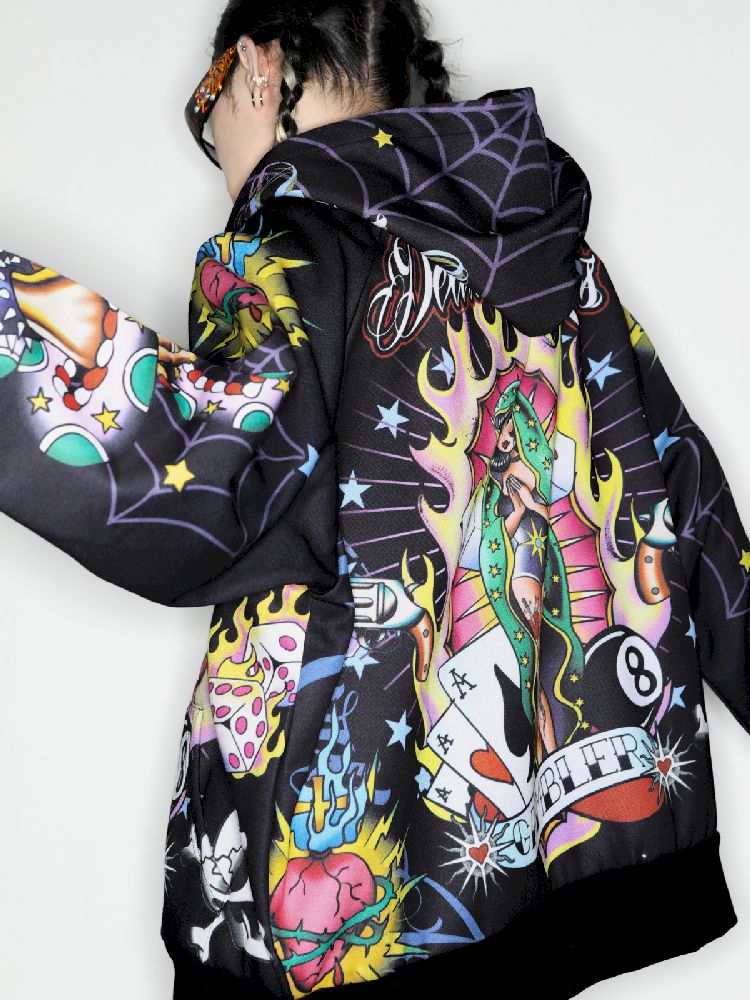 WEST COAST TIDE LOOSE OVERSIZE HOODED JACKET [S0000010270]