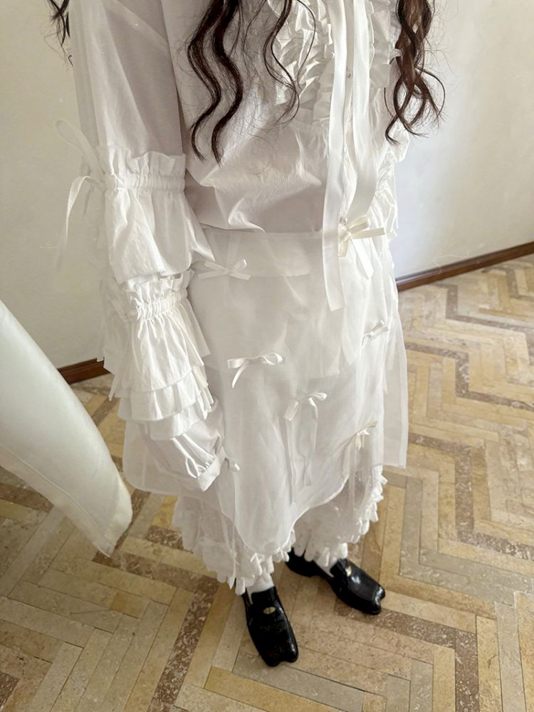 Doll Print Apron Diaper Cover【s0000012759】