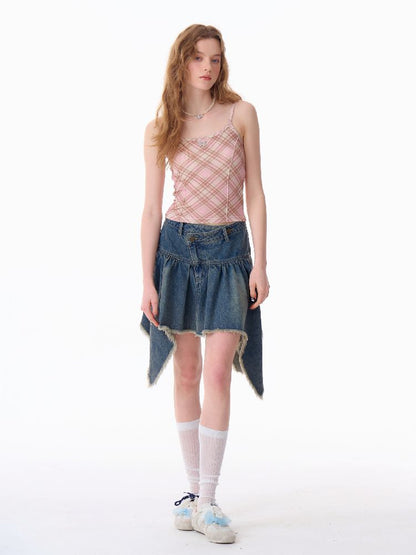 Retro Plaid Short Inner【s0000012262】