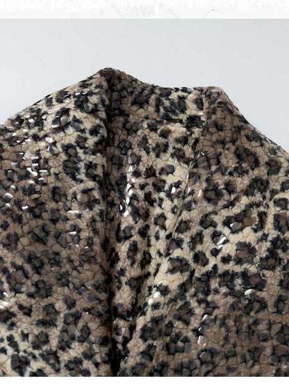 Chanel-Style Reversible Fleece Coat【s0000014462】