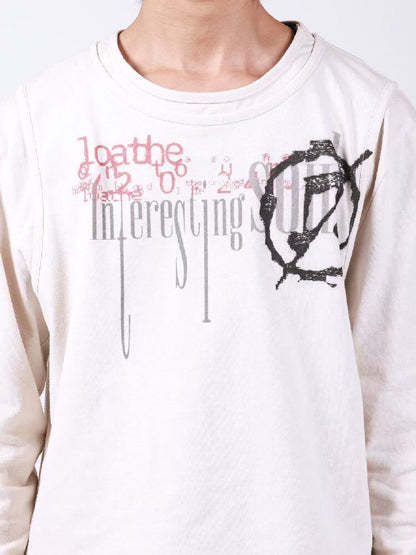 Cotton Linen Bone Apricot Long Sleeve【s0000018192】