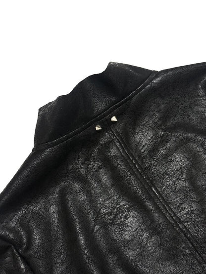 Suede Cracked Rivet Jacket【s0000016945】
