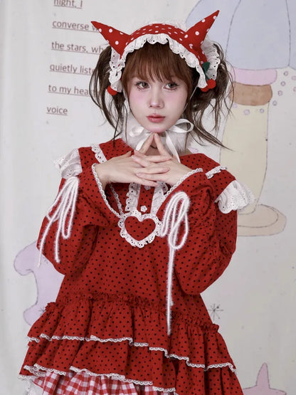 Cute Girl's Christmas Sweatshirt【s0000014108】