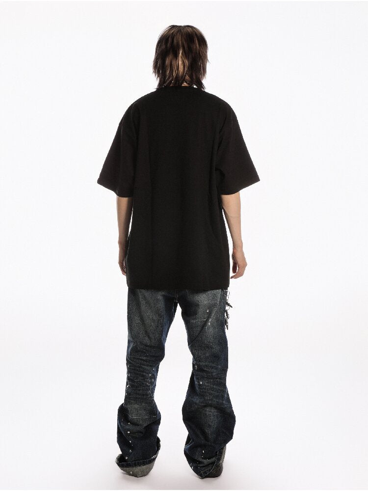Slogan Print Casual T Shirt【s0000019128】