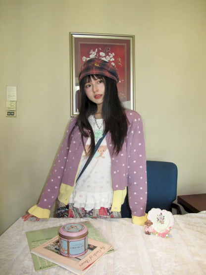 Fake Two-Piece Cardigan Sweater【s0000014169】