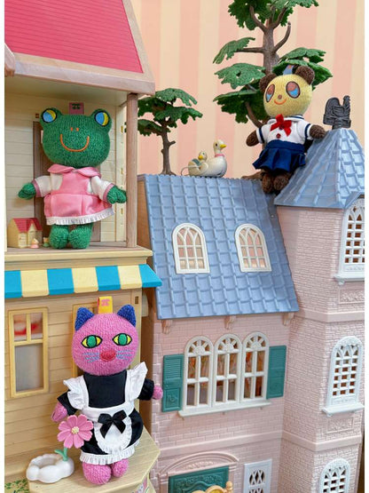 Knitted Animal Pendant Necklace【s0000015374】