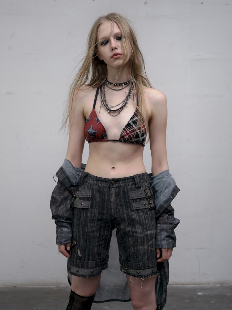 Star Print Bikini Swimsuit【s0000012623】