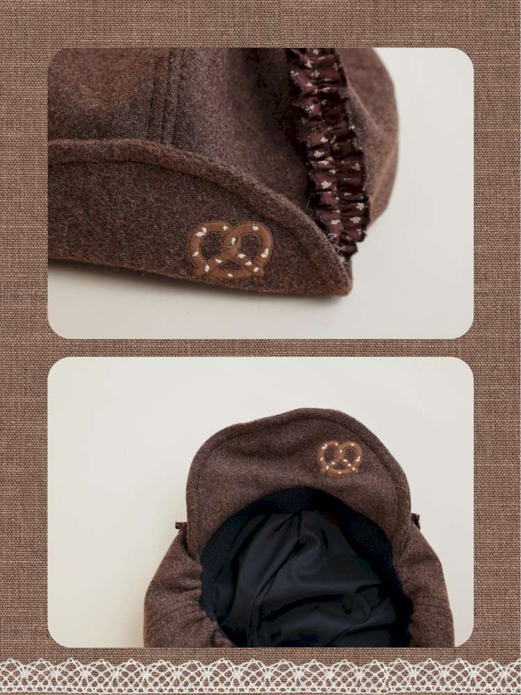 Vintage Girly Blend Wool Lace Octagon【s0000014846】