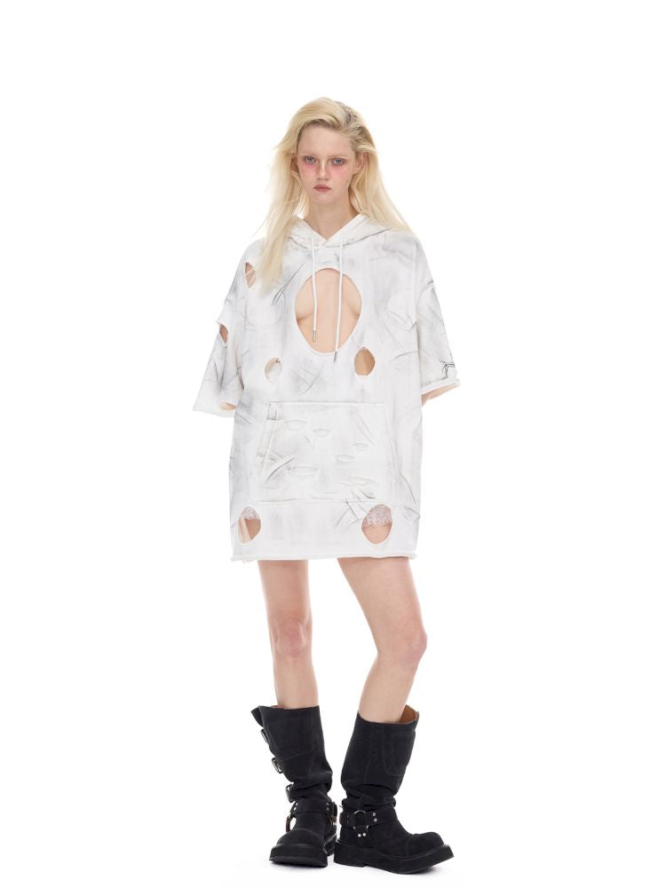 Gender-neutral coated sweatshirt【s0000012979】