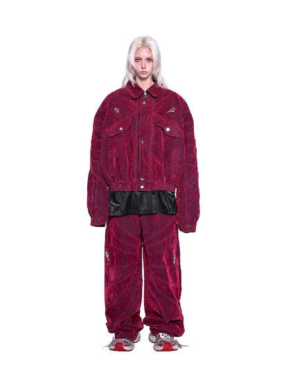 Y3K 벨벳 데님 재킷 [S0000011023]