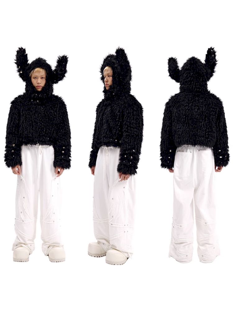 Studed Bunny Ears Jacket [S0000010618]