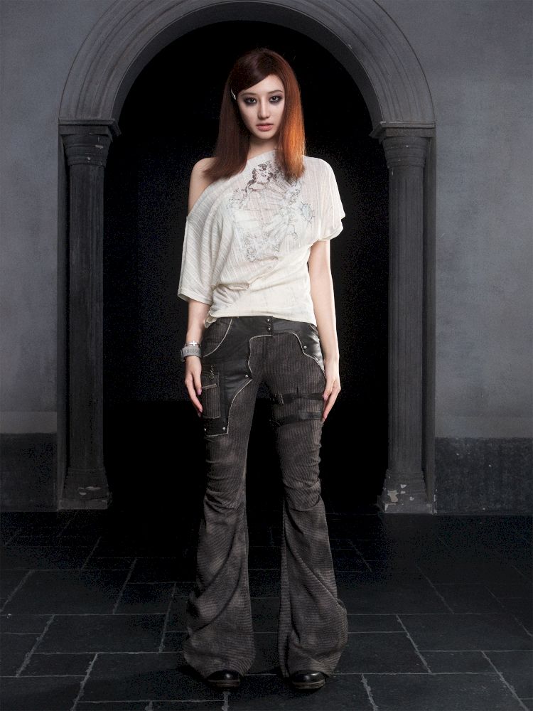 One neck short sleeve t-shirt【s0000012314】