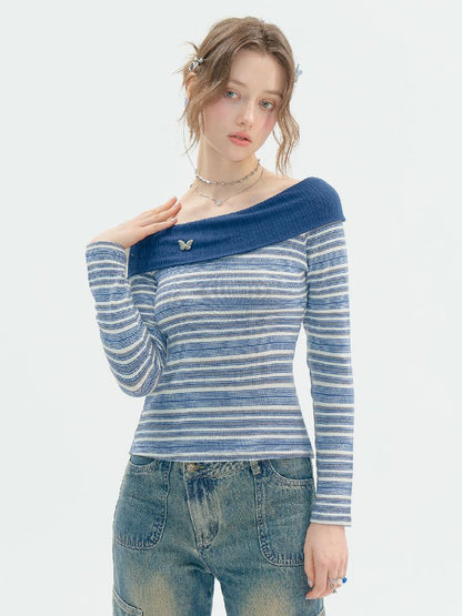 Slash Long Sleeve T-shirt【s0000011517】