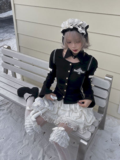 Cinching Short Cardigan T-Shir【s0000011343】