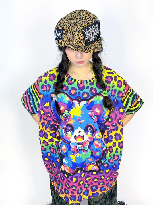 Dopamine Printed Short Sleeve T-Shirt【s0000013300】