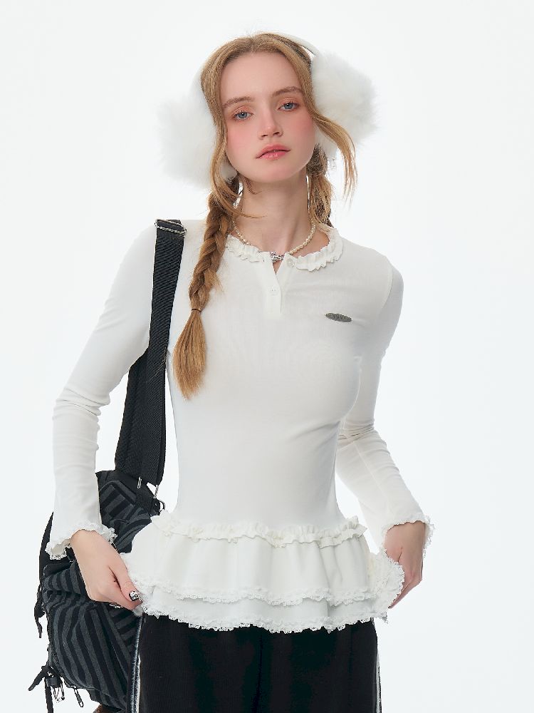 Slim Thin Knitted Bottom Shirt【s0000011490】