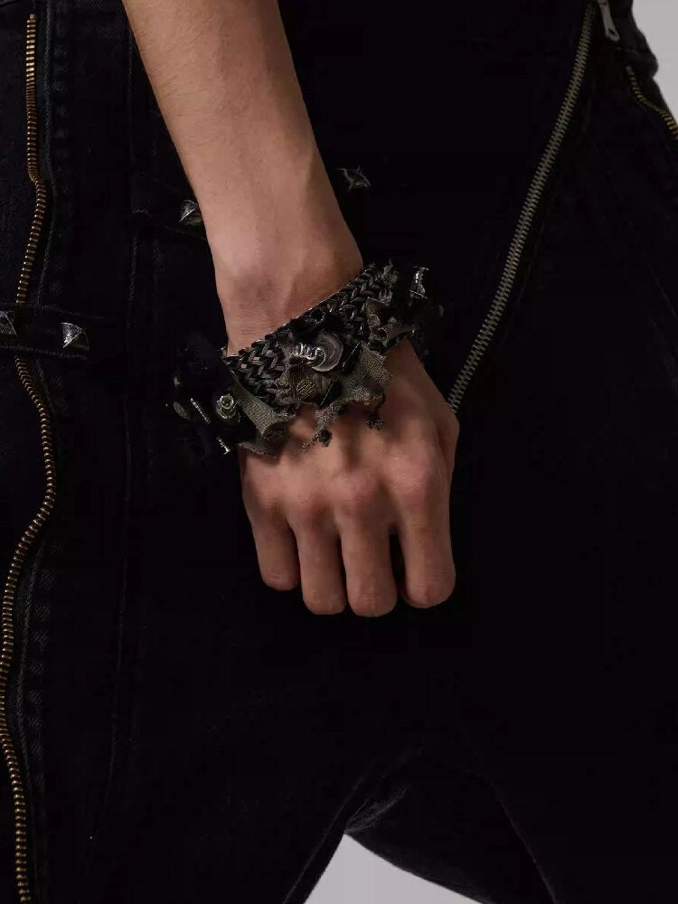 Handmade Neutral Heavywork Bracelet【s0000018851】