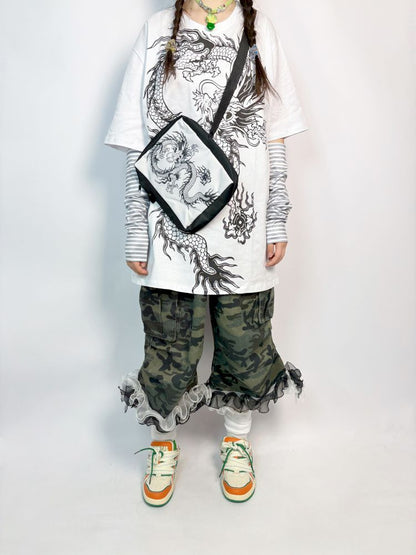 Short-sleeved tops subculture suit【s0000013727】