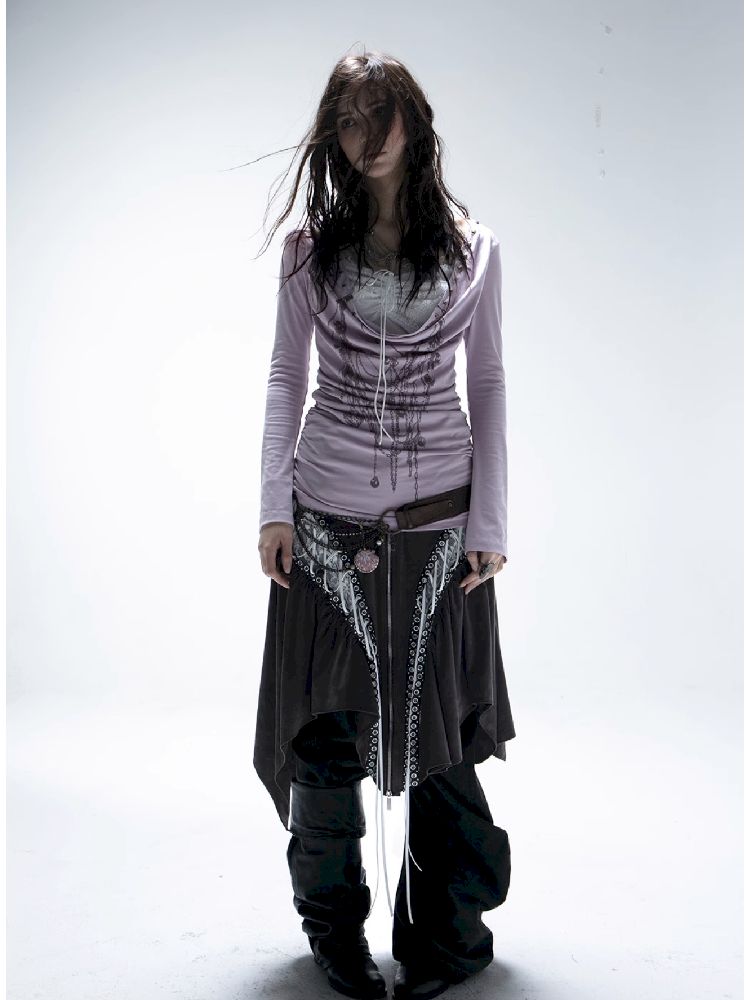 Romantic Styling Half Skirt【s0000011269】