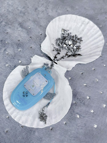 Clover Wings Angel Vintage Cell Phone Necklace【s0000012204】